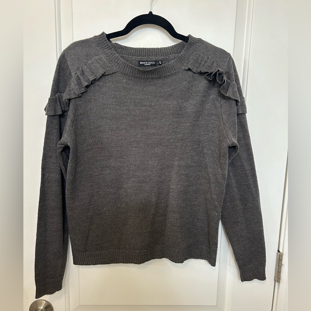 Gray sweater JR 14/ Women’s M